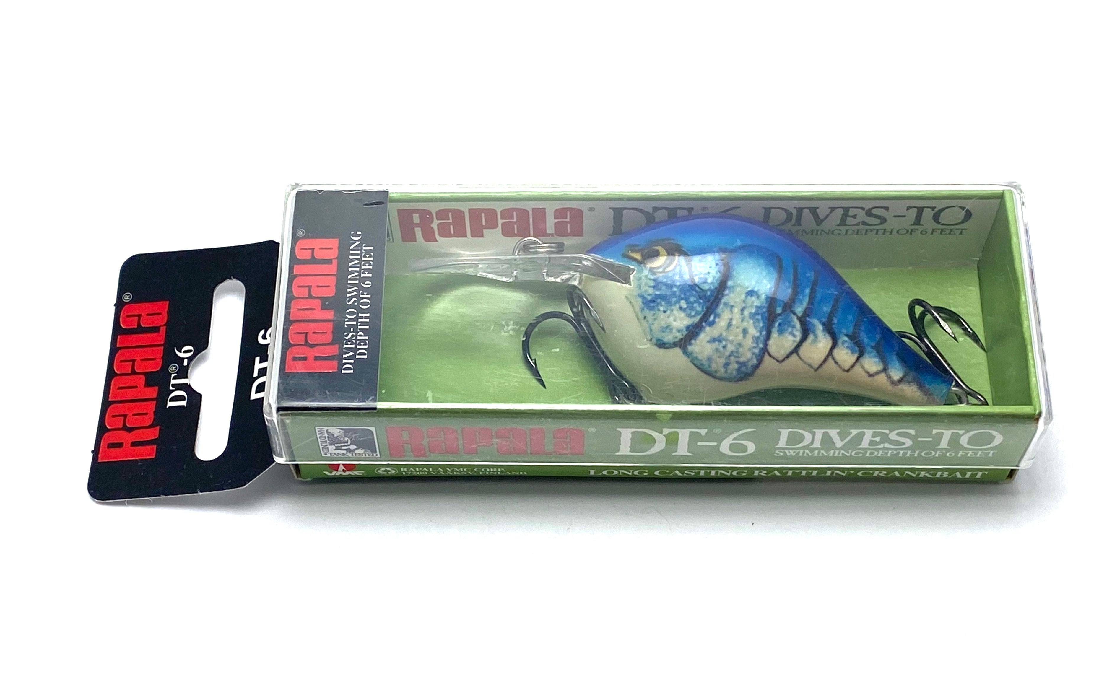 Vintage Holographic Rapala Rattlin' Rapala Ireland Fishing Lure - 3 Shad