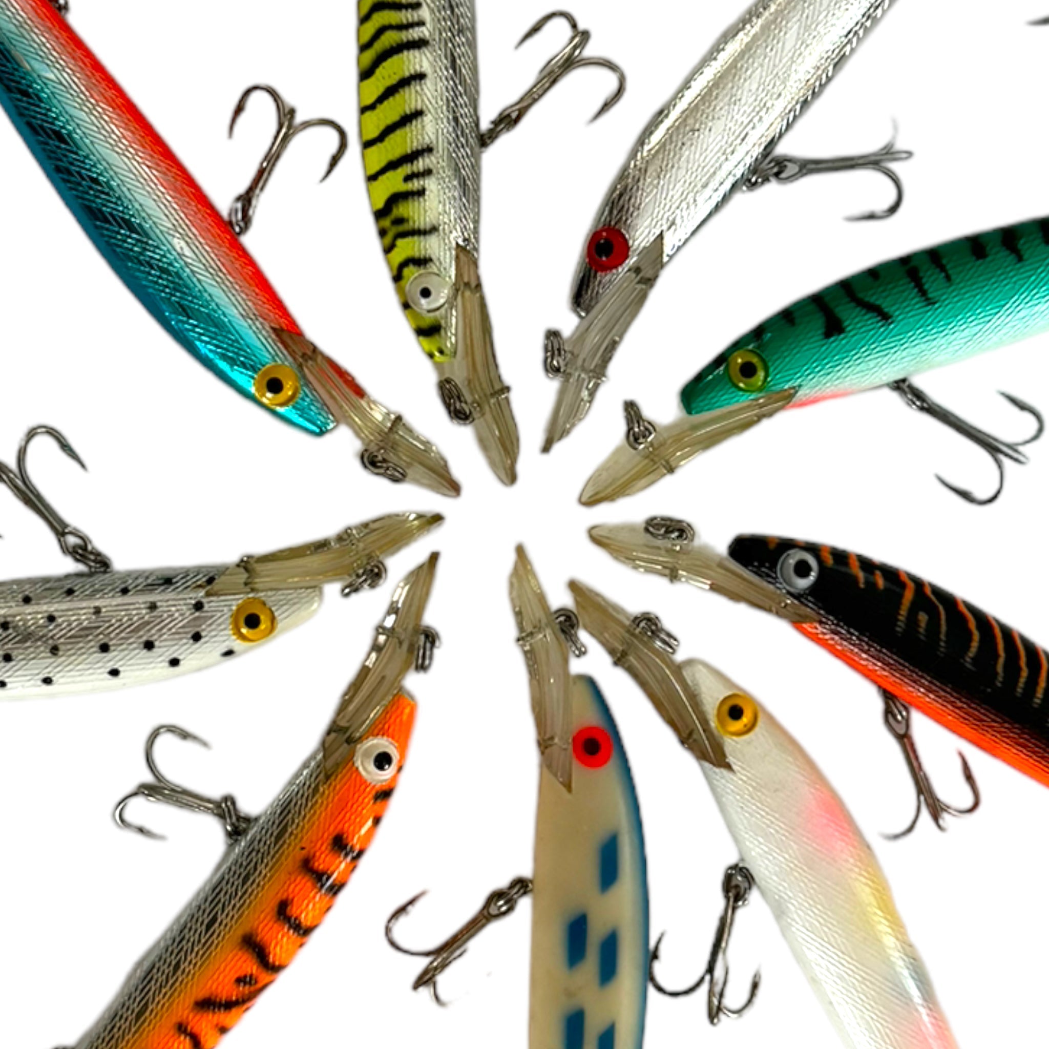 Rebel Lures/PRADCO Fastrac Minnow Fishing Lure Collection Toad Tackle