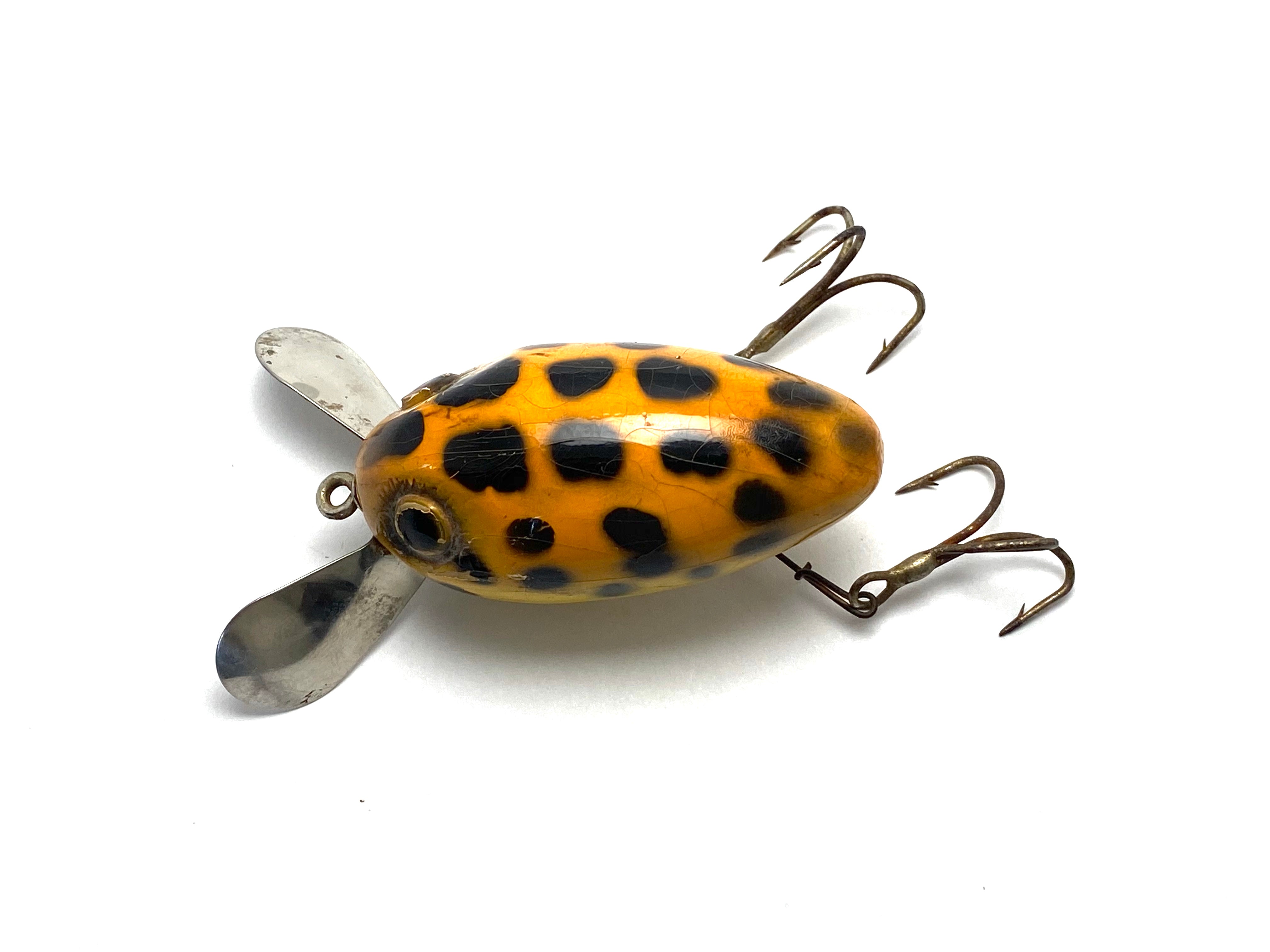 Vintage Metal Larue Weedless Frog Spoon Lure  Vintage fishing lures, Antique  fishing lures, Vintage metal
