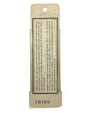 Load image into Gallery viewer, JOHNSONS SILVER MINNOW Antique Metal Spoon size 1