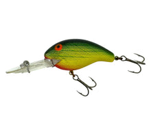 Charger l'image dans la galerie, REBEL LURES DEEP WEE-R Vintage Fishing Lure in PEA GREEN 4