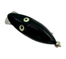 Charger l'image dans la galerie, HEDDON TINY RIVER RUNT SPOOK Fishing Lure in BLACK RED BELLY. 350 Series Runt. Sinking Model. D