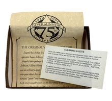 Load image into Gallery viewer, JOHNSONS SILVER MINNOW Spoon Fishing Lure. Anniversary Edition. Box insert