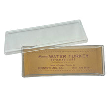 Load image into Gallery viewer, TAMPA, FLORIDA • MERCER'S WATER TURKEY SPINNING FISHING LURE BOX • EMPTY COLLECTOR BOX