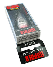 Load image into Gallery viewer, SURE SET HOOKS • RAPALA CLACKIN' RAP CNR-6 LIPLESS CRANKBAIT • CNR06 S SILVER