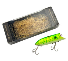 Charger l'image dans la galerie, ALPHA & CRAFT BALSA FIVE-OH WOOD LURE. W UNCLE SMITH in GREEN LEMON COACH.