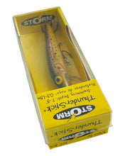 Load image into Gallery viewer, STORM LURES BABY THUNDERSTICK Fishing Lure in BROWN TROUT stats