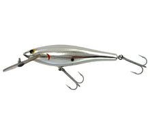 Load image into Gallery viewer, Bagleys Diving Bang O B Balsa Fishing Lure in Silver Chrome. DB 06 Saltwater Fishing Lure. LEft
