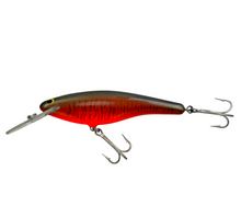 Lade das Bild in den Galerie-Viewer, BAGLEYS DIVING BANG-O 6 BALSA CRANKBAIT. LITTLE MUSKIE ON ORANGE. 4