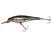 Load image into Gallery viewer, Bagleys Diving Bang O B Fishing lure in Flash Black on Silver. DB 06 Saltwater Fishing Lure. Left