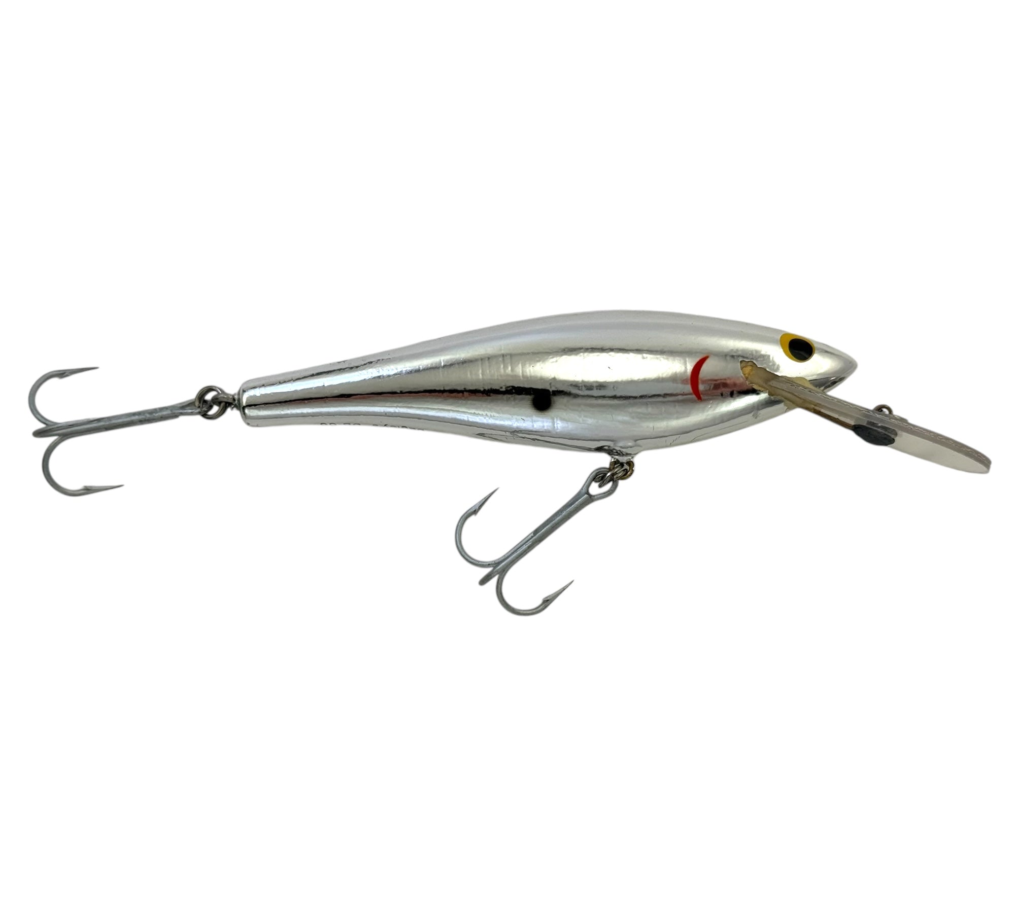 BAGLEY'S DB-06 or DIVING BANG-O-B Fishing Lure • DB06 FS SILVER CHROME
