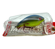 Cargar imagen en el visor de la galería, MANNS BAITS BABY One Minus Crankbait for Bass in CHARTREUSE BLUE. American Made Fishing Lure for Largemouth. 3