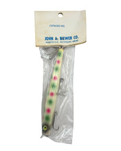 Load image into Gallery viewer, JOHN A. BIEWER CO. ST. CLAIR WOODEN PENCIL PLUG. DETROIT RIVER HANDLINING WALLEYE FISHING.