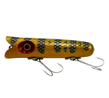 Load image into Gallery viewer, BRIGHT LIVER TACKLE FREDDIE FISHING LURE in BLACK PERCH SCALE. Handcrafted Wood Japanese Bait. ブライトリバー   L