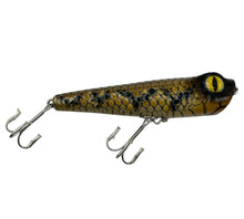 Cargar imagen en el visor de la galería, BLOOD SHOT MORGUE WOODEN CHUGGER Topwater Fishing Lure. Custom Made Rattlesnake Wood Bait from Japan. 3