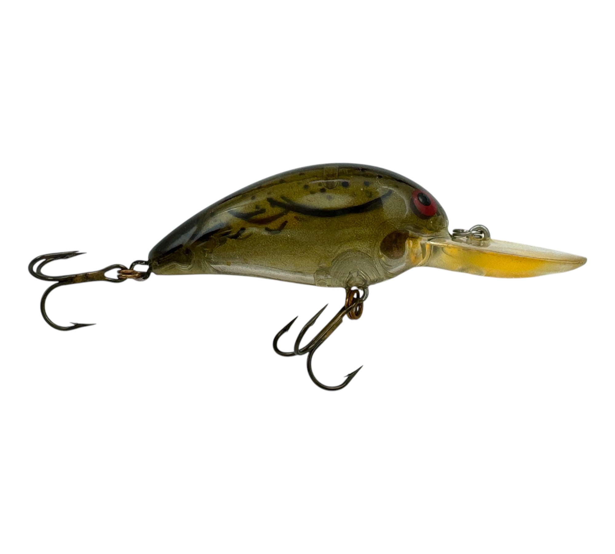 BOMBER BAIT COMPANY MODEL 6 A Fishing Lure • B06A B19 PHANTOM GREEN CRAWFISH