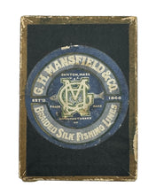 Charger l'image dans la galerie, G H MANSFIELD BRAIDED SILK FISHING LINE. BRONZE KING Antique Fishing Collectible. 4