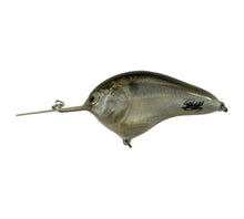 Load image into Gallery viewer, Left Facing View of BRIAN'S BEES CRANKBAITS Handmade 4" Balsa Wood Fishing Lure in NATURAL SHAD