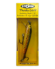 Load image into Gallery viewer, STORM LURES BABY THUNDERSTICK Fishing Lure in BROWN TROUT