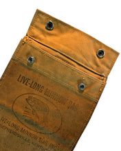 Load image into Gallery viewer, LIVE-LONG MINNOW BAG. CANVAS HIP WADER MINNOW BUCKET. unsnapped