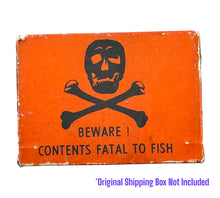 Cargar imagen en el visor de la galería, IDEALS JAPAN CAPTAIN HOOK SNELLED FISHING HOOKS ANTIQUE TIN with RETRO GRAPHICS 4