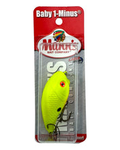Cargar imagen en el visor de la galería, MANNS BAITS ELITE BABY 1 MINUS Fishing Lure. Shallow Running Crankbait in CHARTREUSE.