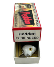 Load image into Gallery viewer, HEDDON LURES PUNKINSEED SPOOK FISHING LURE. Collector Box. 9630 BWHG box end