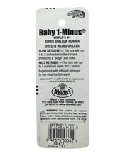 Load image into Gallery viewer, MANNS BABY ONE MINUS SHALLOW DIVER CRANKBAIT in ALABAMA SHAD fishing tips