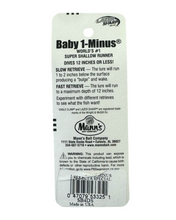 Charger l'image dans la galerie, MANNS BABY ONE MINUS SHALLOW DIVER CRANKBAIT in DELTA SPECIAL fishing tips