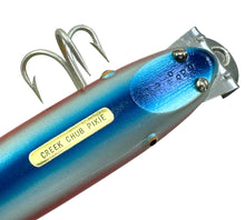 Load image into Gallery viewer, CCBCO Straight Pikie Minnow Wood Fishing Lure. Husky Pikie 2300 Series. Rainbow. up close