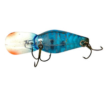 Load image into Gallery viewer, Gary Ray Parker Custom Painted Wiggle Wart Fishing Lure in Phantom Blue Craw Original pics