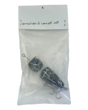 Load image into Gallery viewer, black crackle finish. GEORGE SARSFIELD GTS CUSTOM MADE LURES ORBIT HEAD Fishing Lure