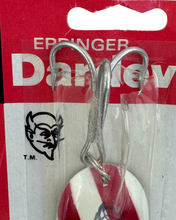 Load image into Gallery viewer, Eppinger Dare Devil USA Fishing Lure. Red White and Blue. TM