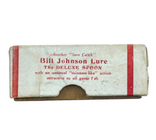 Load image into Gallery viewer, BILL JOHNSON BAIT COMPANY FROGGIE WEEDLESS SPOON. Antique Lure. 7