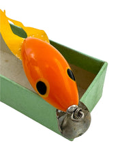 Load image into Gallery viewer, COOPER LOOR of Chicago, Illinois, Orange FROG Fishing Lure w/ Antique Retro Graphics Box Diving Lip