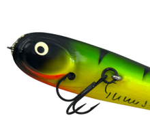 Load image into Gallery viewer, TURUS UKKO UKKO JERK. WOOD MUSKIE LURE from FINLAND. eye weight
