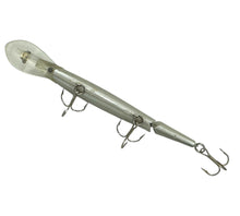 Cargar imagen en el visor de la galería, REBEL FASTRAC JOINTED MINNOW VINTAGE FISHING LURE IN SILVER SHADOW v