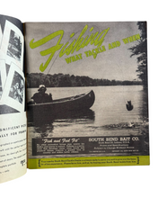 Load image into Gallery viewer, South Bend 1948 Catalog. Old Fishing Lure Information. fishing boat
