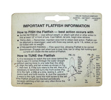 Load image into Gallery viewer, HELIN TACKLE FAMOUS FLATFISH FLYROD LURE. Fishing Tips.