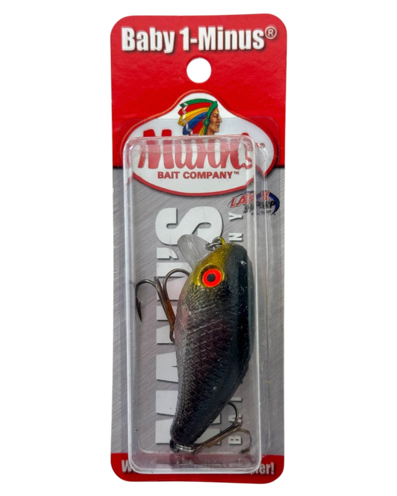 MANN'S BAITS BABY ONE MINUS FISHING LURE • FOIL FLAKE SHAD