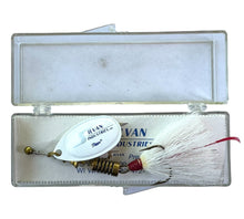 Load image into Gallery viewer, Presentation Box View of MEPP'S AGLIA ADVERTISING SPINNERBAIT Fishing Lure • SILVAN INDUSTRIES, INC.MEPP'S AGLIA ADVERTISING SPINNERBAIT Fishing Lure • SILVAN INDUSTRIES, INC.