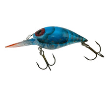 Load image into Gallery viewer, Gary Ray Parker Custom Painted Wiggle Wart Fishing Lure in Phantom Blue Craw