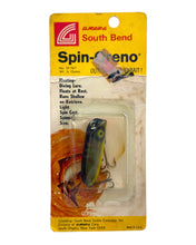 Load image into Gallery viewer, South Bend & Gladding Spin-Oreno. Floating & Diving Lure. Spinning Size Plug in Yellow Perch Color for Freshwater Fishing.