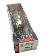 Load image into Gallery viewer, RAPALA FISHING LURES RISTO RAP. SILVER BLACK. BALSA CRANKBAIT.