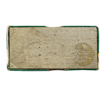 Load image into Gallery viewer, Antique Mechanical Frog Lure. Halik Frog. Minnesota Fishing Fame. box bottom
