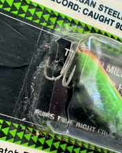 Load image into Gallery viewer, HEDDON TINY TADPOLLY CLATTERTAD fishing tips. GREEN CRAWDAD. plastic bubble