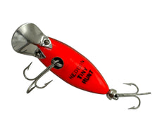 Charger l'image dans la galerie, HEDDON TINY RIVER RUNT SPOOK Fishing Lure in BLACK RED BELLY. 350 Series Runt. Sinking Model. v