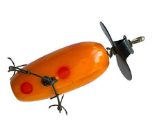 Load image into Gallery viewer, Belly View of HELIN TACKLE Company FISHCAKE Vintage Fishing Lure in #7 SPIN MODEL