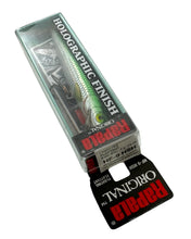 Load image into Gallery viewer, RAPALA LURES ORIGINAL FLOATING 7 Stickbait in HOLOGRAPHIC EMERALD SHINER stats