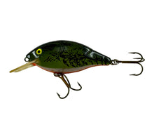 Charger l'image dans la galerie, Left Facing View of LUHR JENSEN BASS SPEED TRAP Fishing Lure in GREEN RIVER CRAWFISH